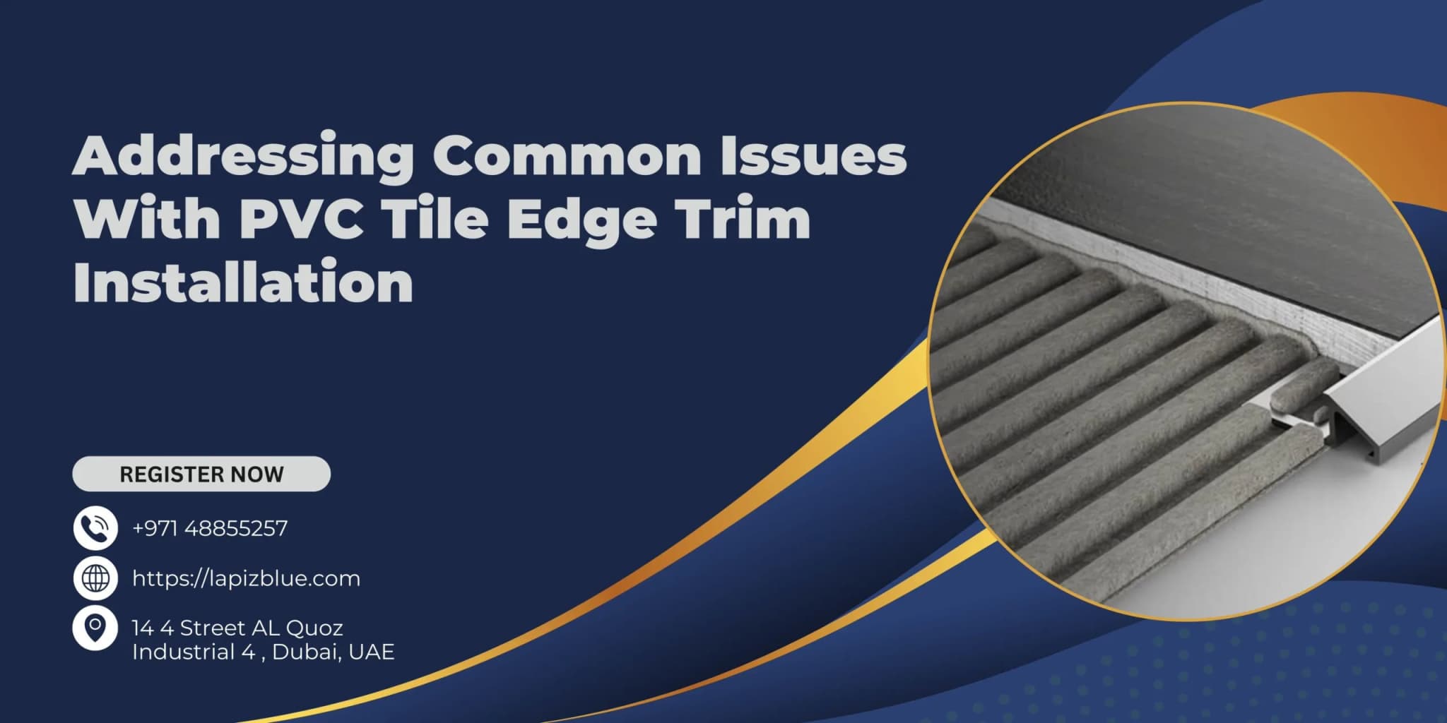 Addressing Common Issues With PVC Tile Edge Trim Installation
