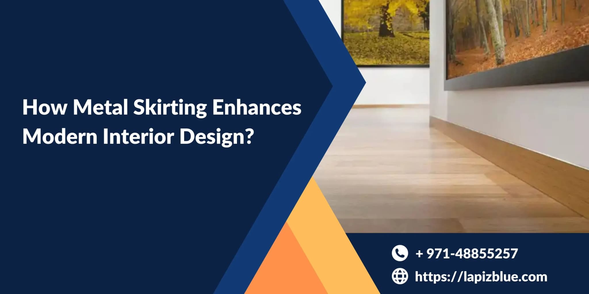 How Metal Skirting Enhances Modern Interior Design?