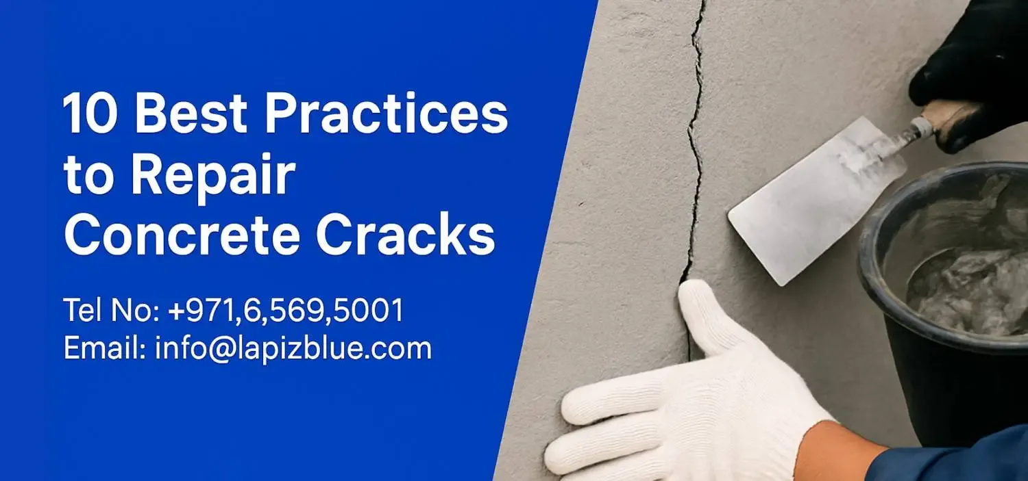 10 Best Practices to Repair Concrete Cracks with Mapei Concrete Repair Products