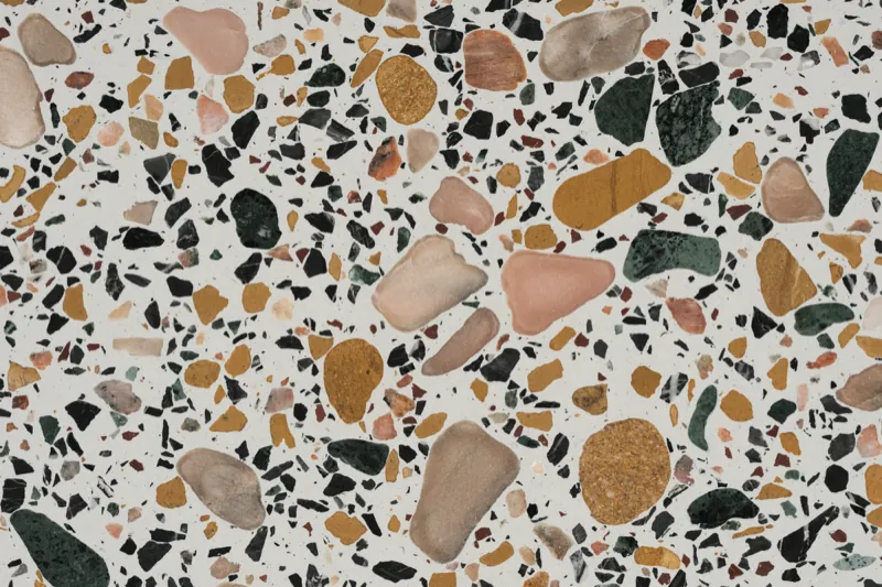 Kalinga Stone Venetian terrazzo floor in luxury Dubai apartment