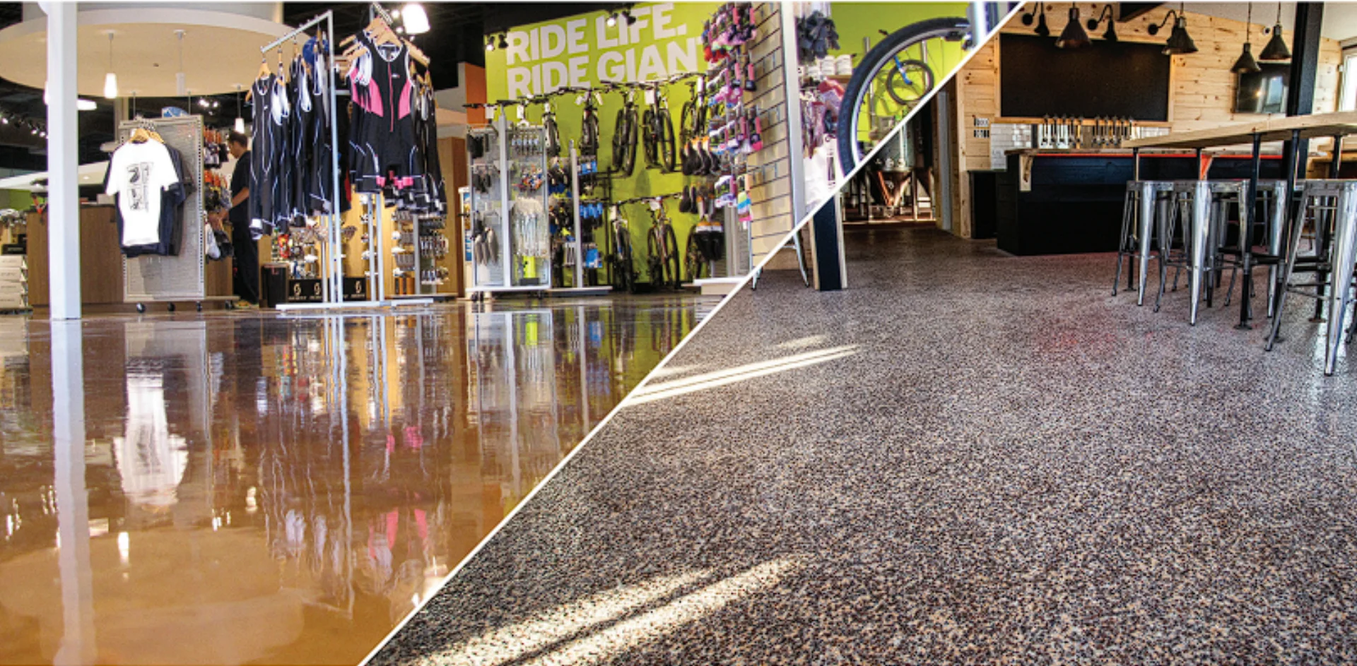 Laticrete adhesive for commercial office flooring installation