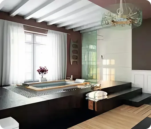 Profilpas decorative listello profile on wall tiles