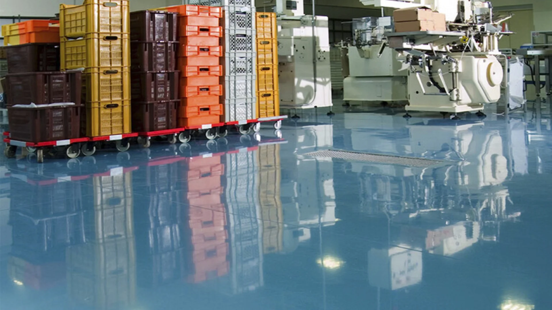 Weber self-leveling compound application on floor