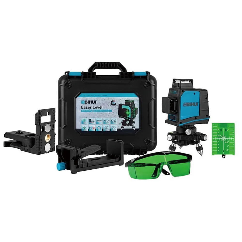 Bihui LLG12 twelve-line green beam laser level for tile layout