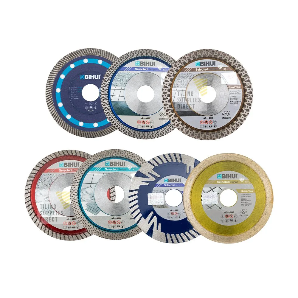 Bihui B-Speedy diamond blade with 10mm turbo mesh rim