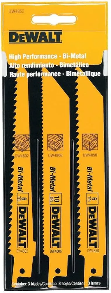 Reciprocating Saw Blade Set