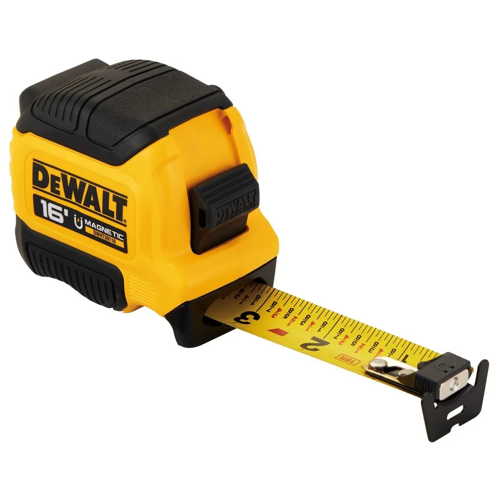 16 ft Compact Magnetic Tape Measure