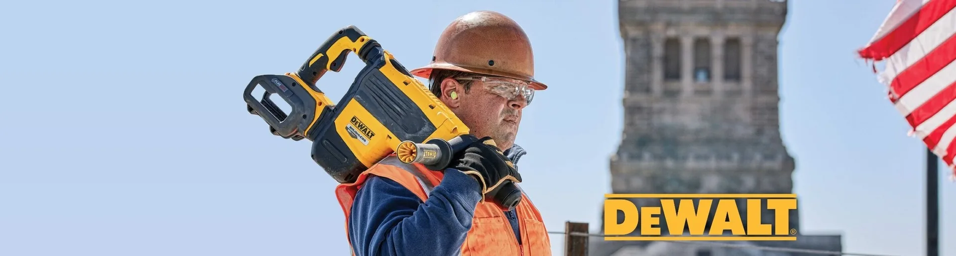 DeWalt professional power tools and hand tools for construction