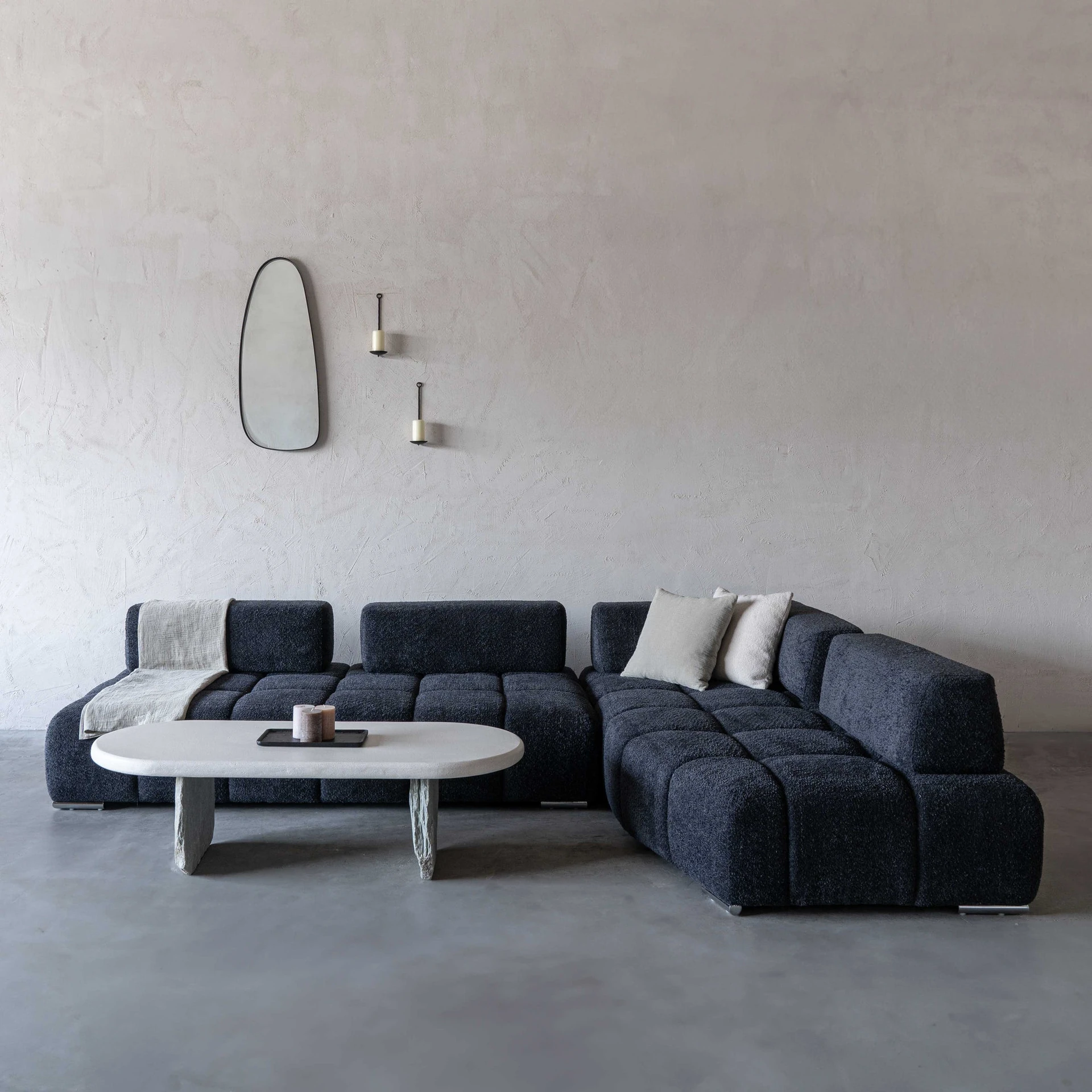 Elegant home interior showcasing quality flooring and wall design